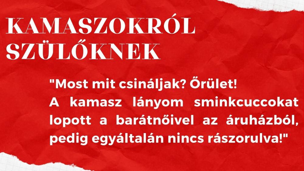 Kamaszokról szülőknek